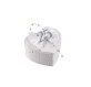 SCATOLA A CUORE ARGENTO ANNIVERSARIO