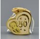 SCATOLA ANELLI ORO PLEXI ANNIVERSARIO