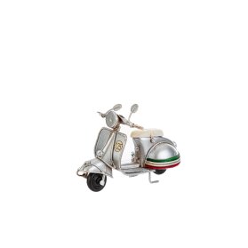 BOMBONIERA MOTO 125 METALLO ARGENTO