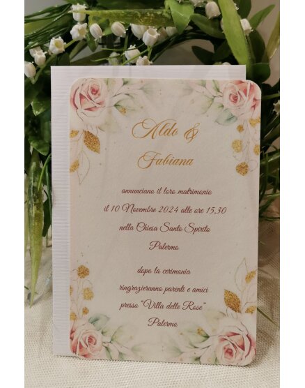 INVITO MATRIMONIO SICILIANO