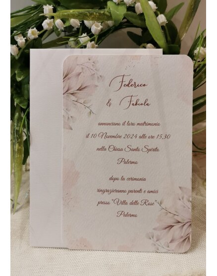 INVITO MATRIMONIO SICILIANO