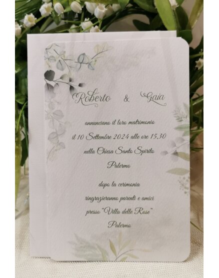 INVITO MATRIMONIO SICILIANO