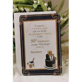 INVITO 50 ANNI UOMO