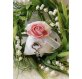 SACCHETTO COMUNIONE CON CALICE E ROSA