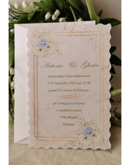 INVITO MATRIMONIO SICILIANO
