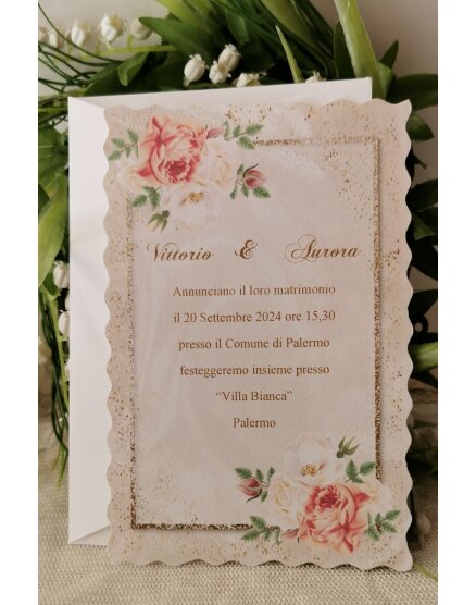 INVITO MATRIMONIO SICILIANO