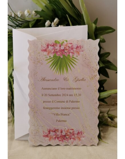 INVITO MATRIMONIO SICILIANO