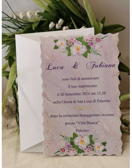 INVITO MATRIMONIO SICILIANO