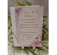 PARTECIPAZIONE MATRIMONIO FIORI