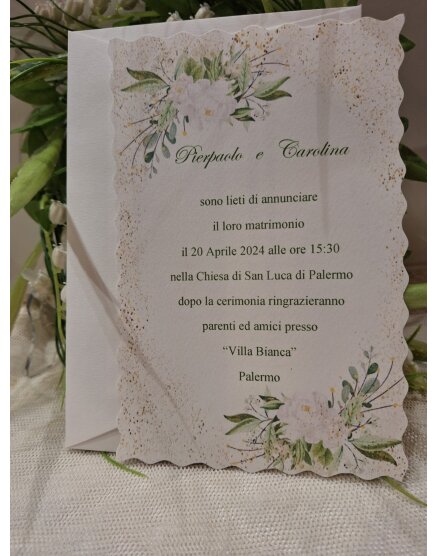 INVITO MATRIMONIO SICILIANO