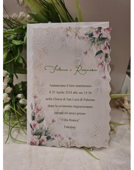 INVITO MATRIMONIO SICILIANO