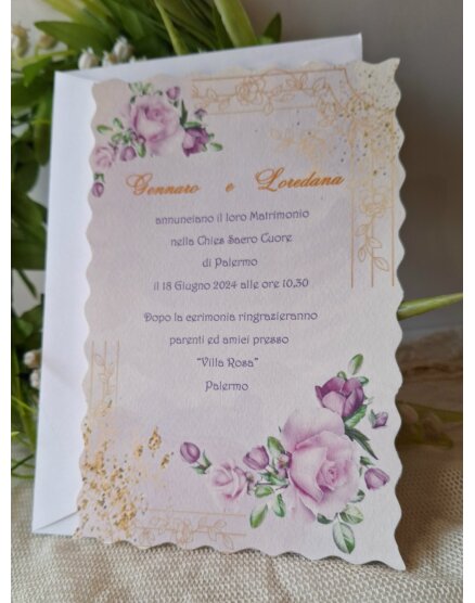 INVITO MATRIMONIO SICILIANO