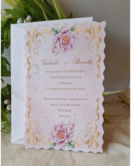 INVITO MATRIMONIO SICILIANO