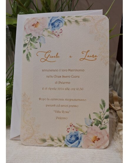 INVITO MATRIMONIO SICILIANO