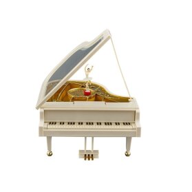 BOMBONIERA CARILLON BALLERINA PIANOFORTE