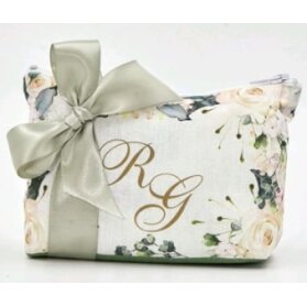 SACCHETTO MATRIMONIO POCHETTE CON INIZIALI