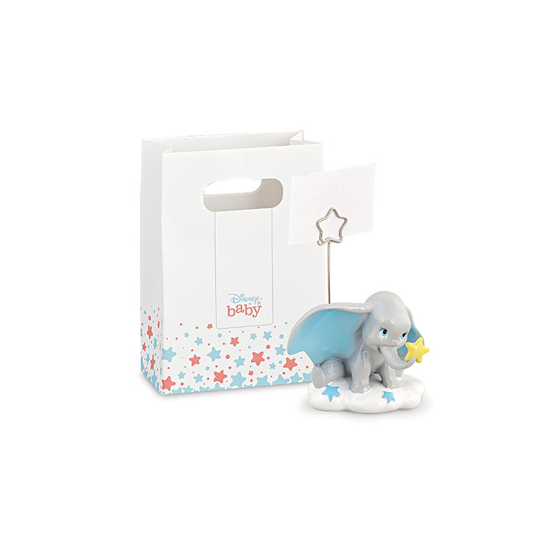 Bomboniera Dumbo: elefantini fatti a mano per battesimo e compleanno -  ScrapSa - Colleziona i tuoi ricordi