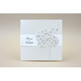 PARTECIPAZIONE MATRIMONIO ALBERO DELLA VITA