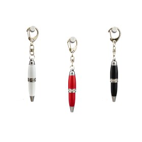 PORTACHIAVI MINI PENNA CON STRASS