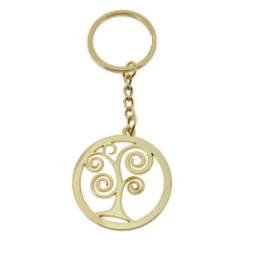 PORTACHIAVI ALBERO DELA VITA ORO