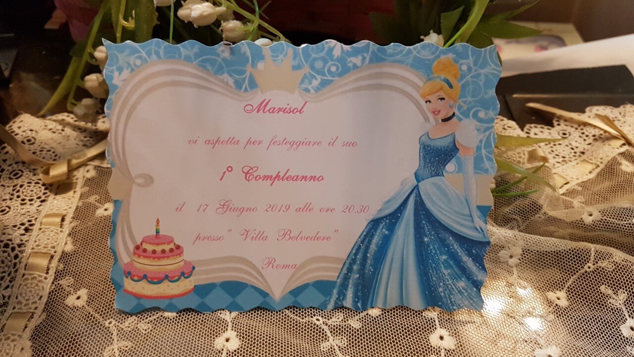 biglietti-invito-compleanno-cenerentola - LIBRO MAGICO