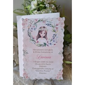 INVITO PRIMA COMUNIONE Bimba