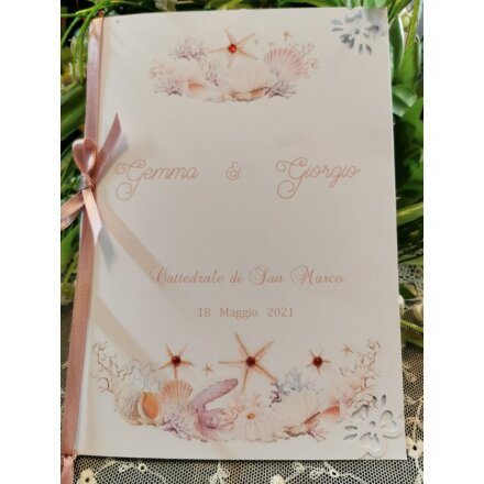 LIBRETTO MESSA MATRIMONIO TEMA MARE