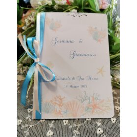 LIBRETTO MESSA MATRIMONIO TEMA MARE