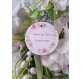 TAG MATRIMONIO CON FIORI