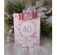 SCATOLINA COMPLEANNO 40 ANNI PERSONALIZZATA