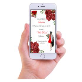 INVITO DIGITALE LAUREA PRONTO IN 12 ORE