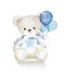 SCATOLINA NASCITA BABY ORSO CON CONFETTI