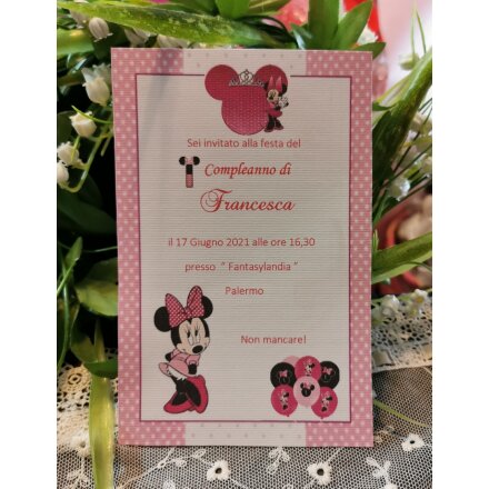 INVITO 1 ANNO MINNIE