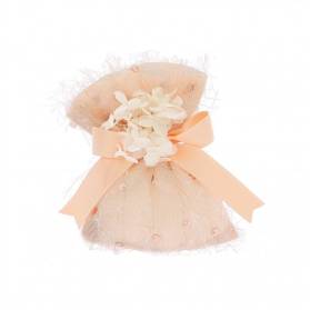 BUSTINA PLUME CON PAILLETTES CON CONFETTI