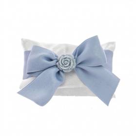 BUSTA SHANTUNG DI SETA CON FIORE CARTA DI ZUCCHERO
