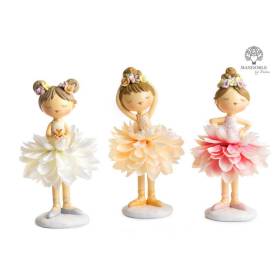 BALLERINA CON VESTITO A FIORE