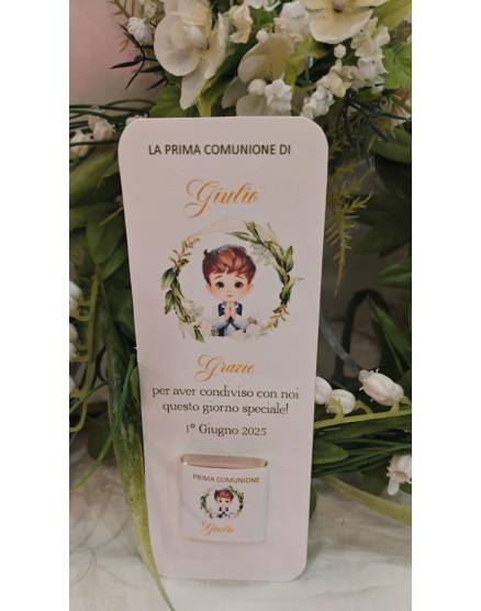 SEGNALIBRO PRIMA COMUNIONE 