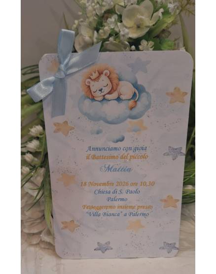 INVITO BATTESIMO BIMBA