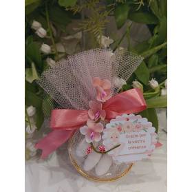 SACCHETTO ANELLO COMUNIONE CON CONFETTI