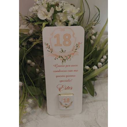 SEGNALIBRO 18 ANNI