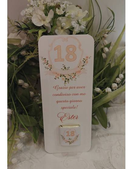 SEGNALIBRO 18 ANNI