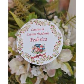 TAG LAUREA CORONA ALLORO