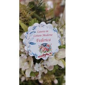 TAG LAUREA CORONA ALLORO