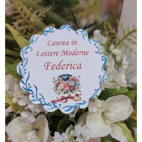 TAG LAUREA CORONA ALLORO