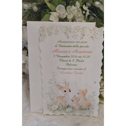 INVITO BATTESIMO BIMBA