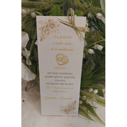 Segnalibro Matrimonio decoro Siciliano