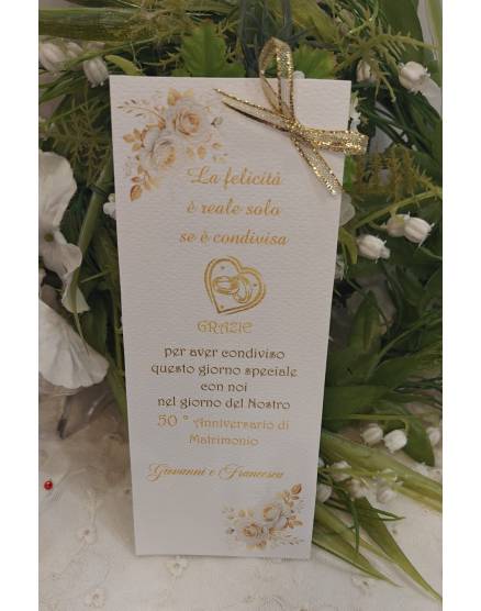 Segnalibro Matrimonio decoro Siciliano