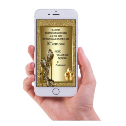 INVITO DIGITALE 50 ANNI