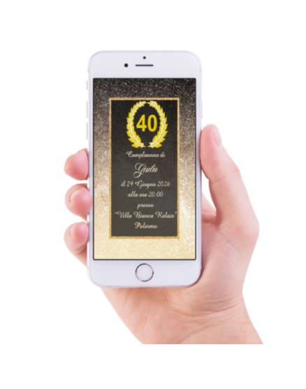 INVITO DIGITALE 18 ANNI