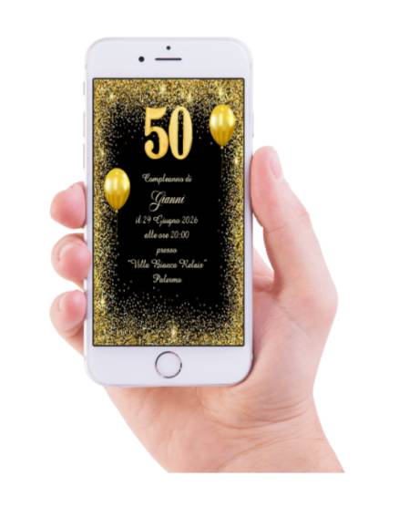 INVITO DIGITALE 18 ANNI